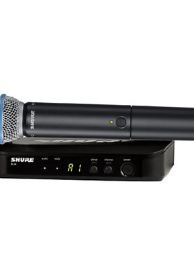 【官方正品】舒尔BLX24 BETA58A SM58无线麦克风直播K歌舞台话筒