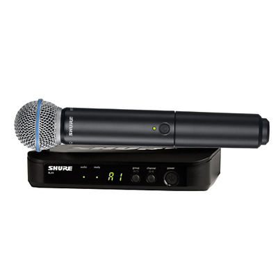 【官方正品】舒尔BLX24 BETA58A SM58无线麦克风直播K歌舞台话筒