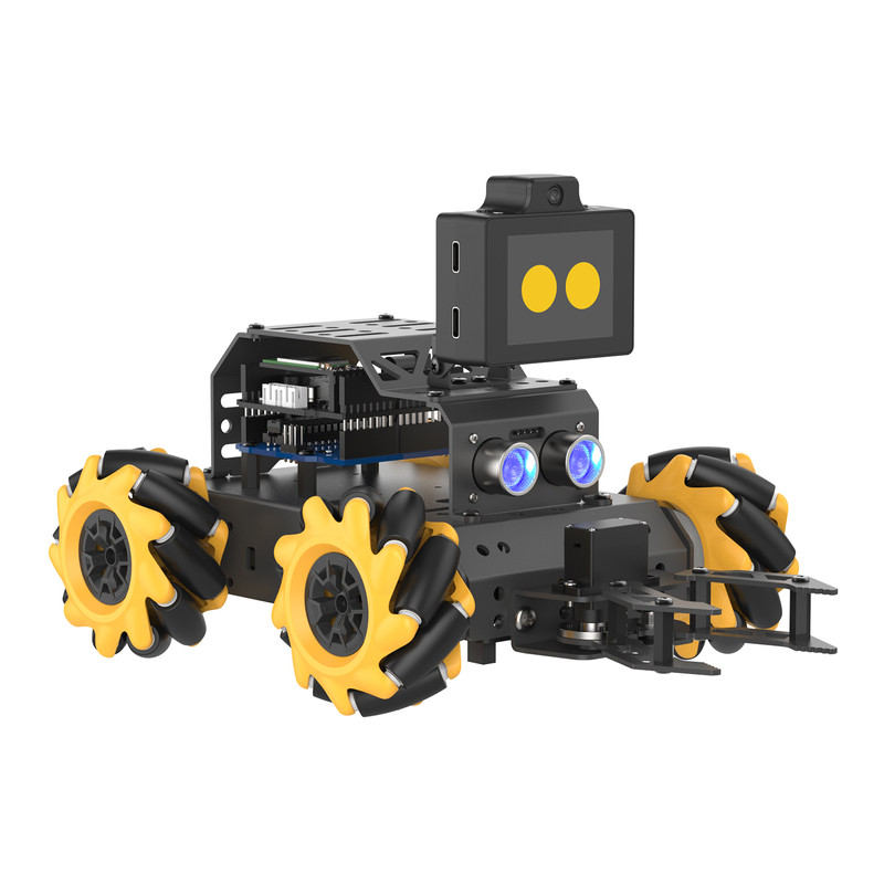 Arduino智能小车 miniAuto AI全向麦轮AI大模型视觉UNO编程机器人