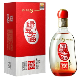 泸州老窖绿豆大曲富贵喜福银500mL礼盒装露酒宴会送礼团聚酒