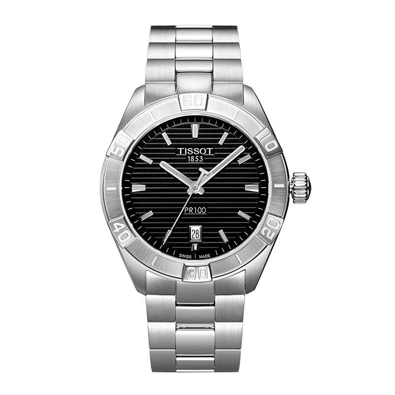 天梭tissotpr100系列石英表