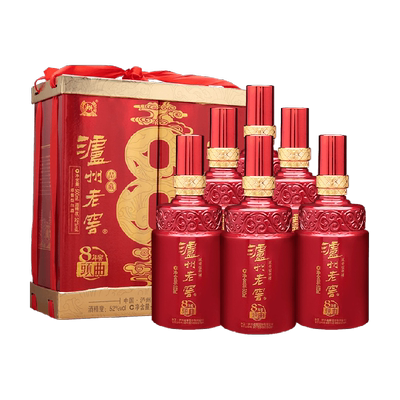 泸州老窖八年窖头曲52度小酌私享