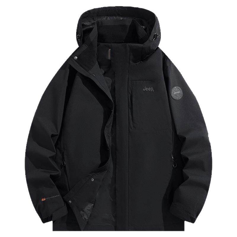 Jeep吉普冲锋男女款户外登山衣服