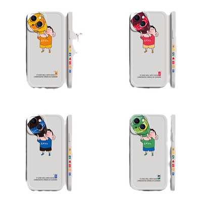 华为畅玩20硅胶卡通蜡笔全包