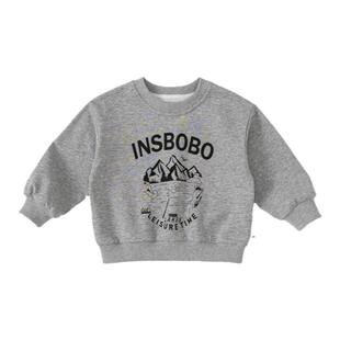 男童卫衣2026春季新款儿童洋气上衣宝宝春装好看女童衣服春秋童装