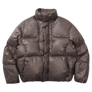 瞬时山野Monterest雾凇旅人户外C6防泼水90白鸭绒立领面包羽绒服