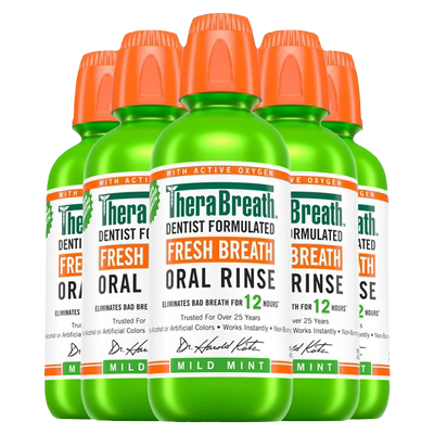 TheraBreath去除口臭薄荷漱口水