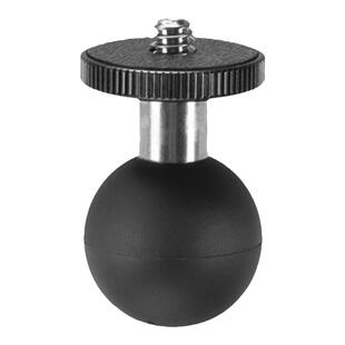 梵奈摩托车运动相机支架云台球头底座1/4螺丝转接头25mm球头配件