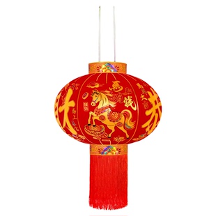 2026新款大红灯笼过年新年春节喜庆阳台户外大门口一对马年灯笼