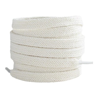 高帮扁平帆布鞋绳米白粉刊鞋带绳