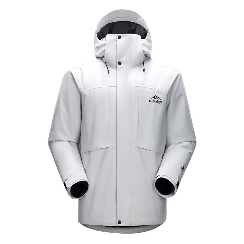 喜马拉雅【林芝】硬壳羽绒服拒水鹅绒保暖PK-TEX巅峰户外登山外套