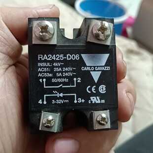 溢价-CARLO GAVAZZI RA2425-D06固态继电器