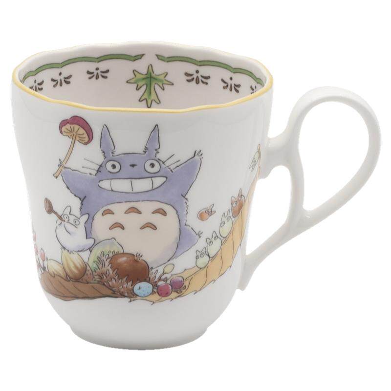 日本Noritake则武吉卜力totoro宫崎骏龙猫骨瓷马克杯茶水杯咖啡杯