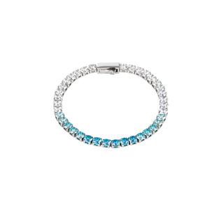 新款锆石网球手链男女款镶钻高级感小众情侣爆闪手链女送女友饰品