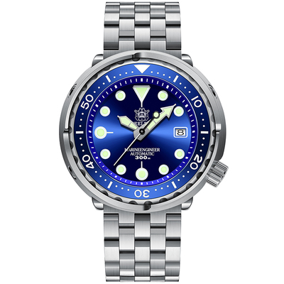 罐头手表STEELDIVE/钢潜夜光运动