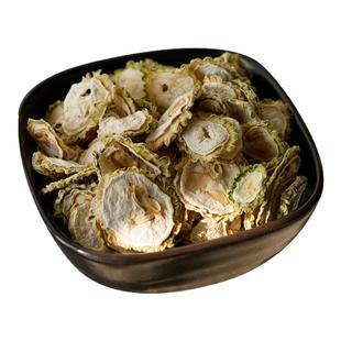 晚桔 苦瓜茶 苦瓜干去籽低温烘干 自然香苦味配梨子干喝很好