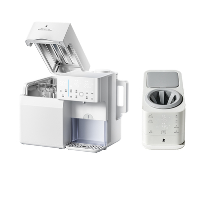 小白熊全玻璃泡奶消毒三合一喂养