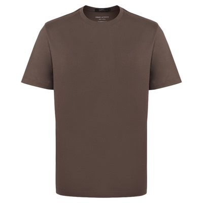 Satchi沙驰长绒棉休闲短袖T恤