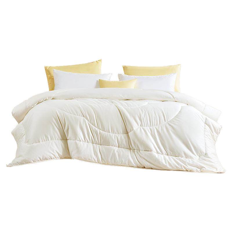 富安娜家纺100支长绒棉棉花被子A类四季被冬被保暖被芯床品25新品