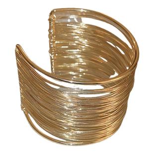 手臂环装饰欧美臂钏臂环高级感上臂开口手镯大臂手环小众手臂配饰