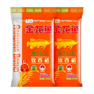 金龙鱼软香稻5kg*2共10kg苏北大米射阳大米 绵软香醇 正宗粳米