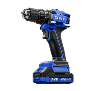 正泰无刷手电钻家用小型手枪钻锂电冲击钻多功能充电式电动螺丝刀