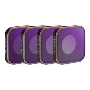 卓尔滤镜适配gopro13滤镜配件自感应功能滤镜ND4/ND8/ND16/ND32滤镜套装减光运动相机微距ND减光镜