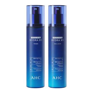 AHC B5玻尿酸水乳套装补水保湿舒缓化妆护肤男女官方旗舰店