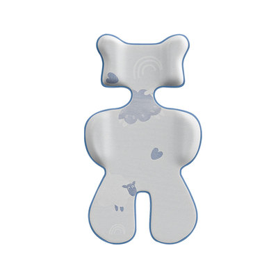 婴儿车推车凉席物理降温