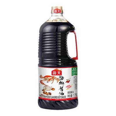 海天海鲜酱油1.75l*6瓶生抽