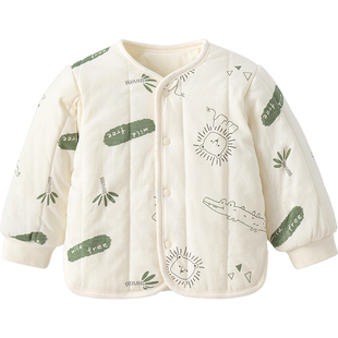 婴儿棉衣秋冬儿童保暖棉服外套男童女童冬装外穿夹棉上衣宝宝棉袄