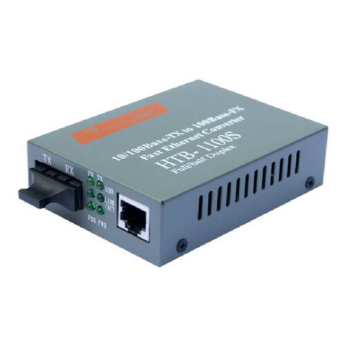NetLike HTB-1100S光电转换器百兆单模双纤光纤收发器60KM一台