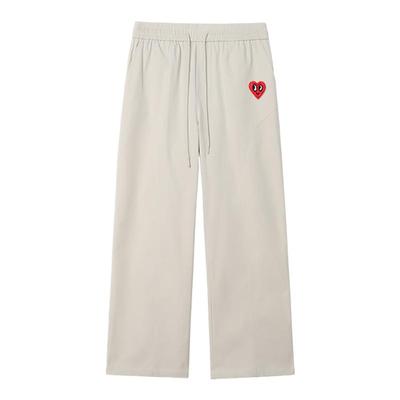 查尔斯桃心爱心休闲裤