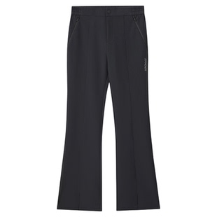 SPYDER蜘蛛秋冬女健身训练骑行摇粒绒复合经编布微喇长裤25MR508W