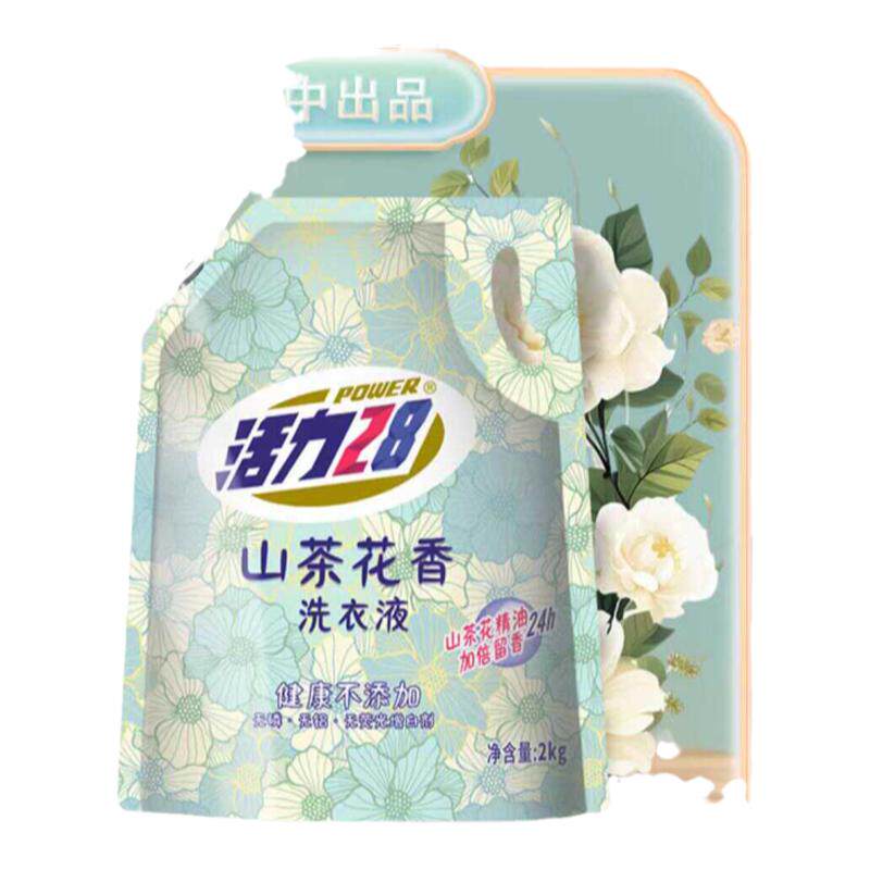 洗衣液山茶花香留香持久去污护色