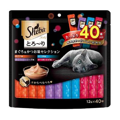 SHEBA/希宝进口营养补水猫条40支