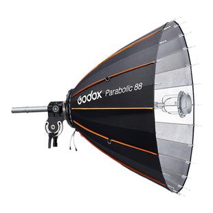 Godox神牛PF-S深口抛物线柔光罩 专业调光变焦系统 反射伞网格格栅柔光纱反打深抛柔光箱parabolic68/128/158