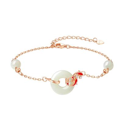 【圣诞礼物】周大生平安扣手链