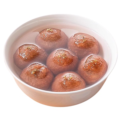 江苏盐城特产藕粉圆元宵小吃