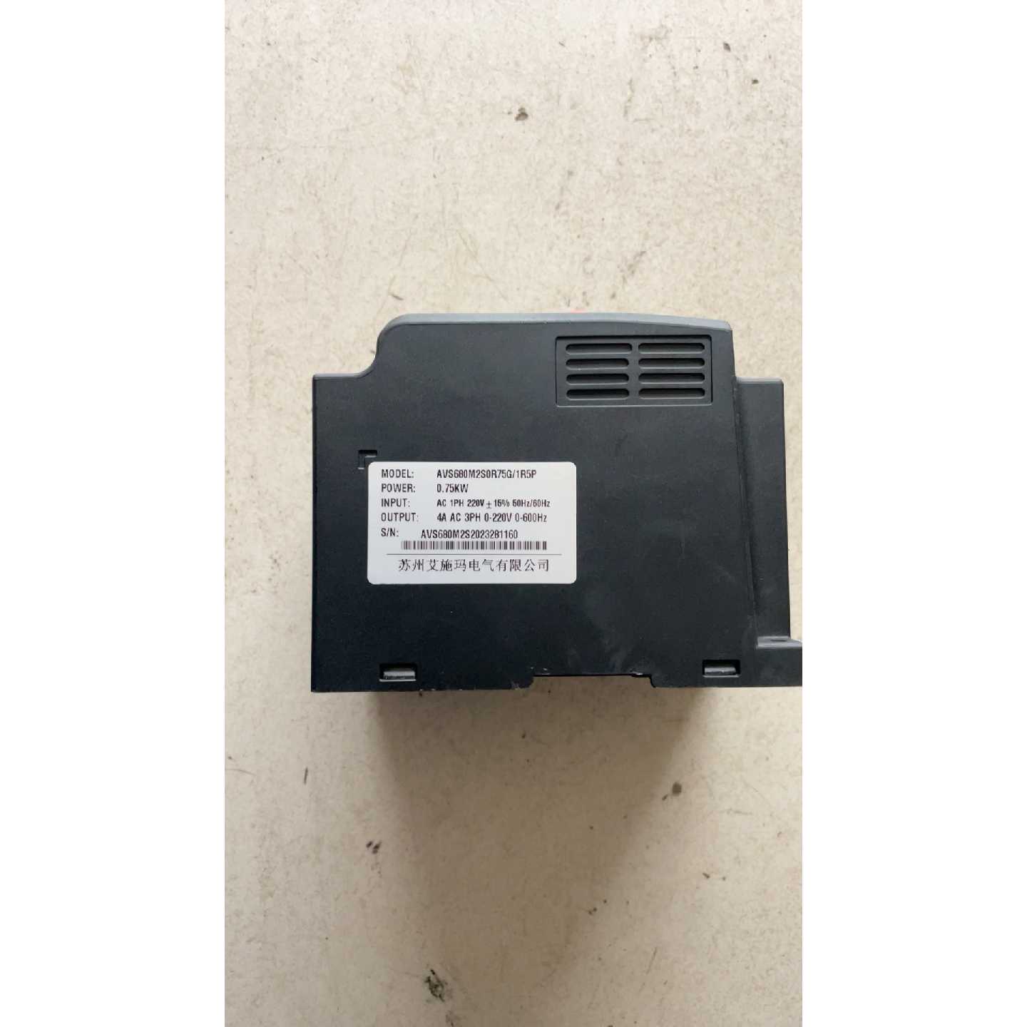 议价艾施玛变频器AVS60M2SR/75G/1RP5,0.75K