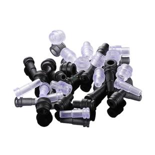 3.5MM耳机插头尾管DIY维修耳机线保护硅胶护线管尾套尾塞4mm6尾径