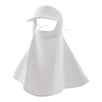 uvno面罩夏女加长护颈超广角帽檐