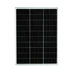 全新单晶100W太阳能板12V光伏充电板家用发电板200瓦电池板18伏