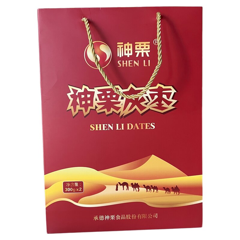 神栗灰枣礼盒即食枣子营养零食