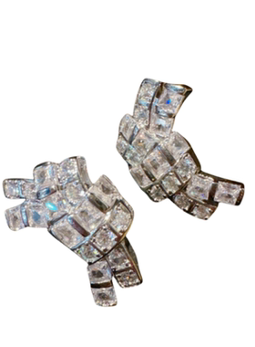 美在心尖儿上爱心宝石项链 富家千金 镀18K金 大克拉心心锆石颈链