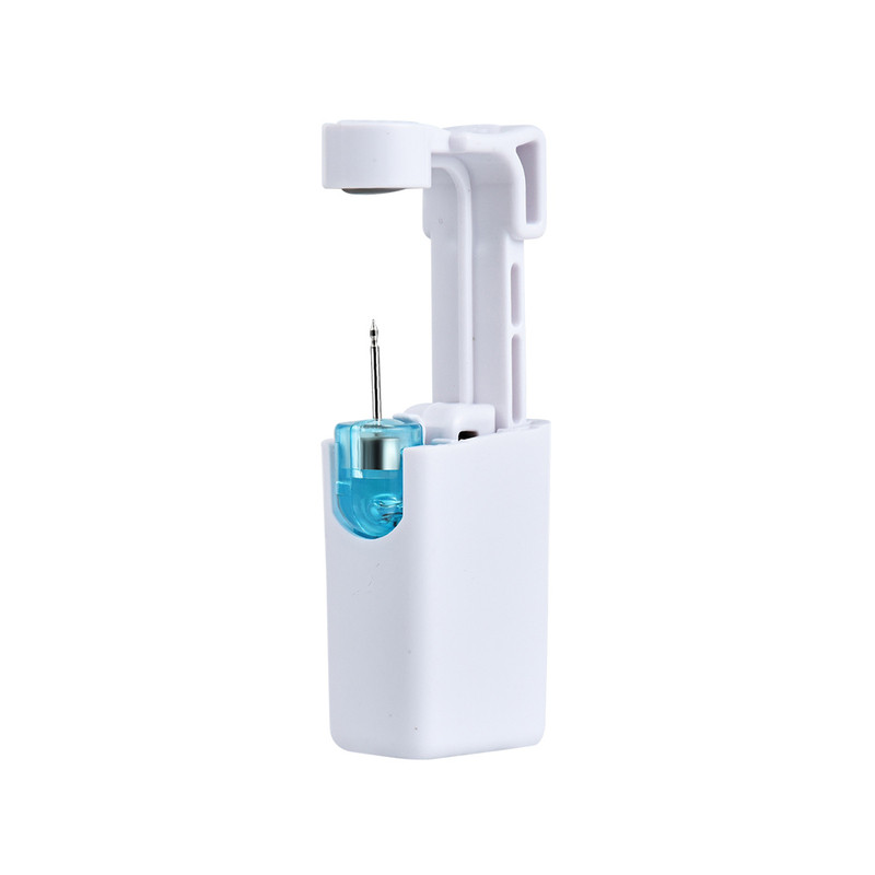 316L医用钢环氧灭菌穿耳器 耳钉