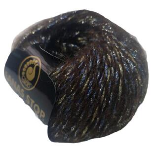 西班牙进口毛线手编毛衣线羊毛马海毛夹金丝线钻石传奇粗马海毛线