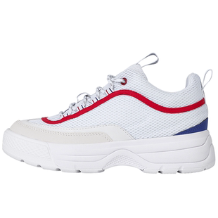 HOZ后街女鞋春秋新款内增高休闲运动鞋时尚透气厚底老爹鞋1329047