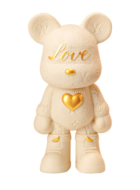 新版爱心熊轻奢高颜值潮玩摆件