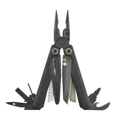 LEATHERMAN莱泽曼ALPHA 2025新款波浪阿尔法黑曜石户外战术工具钳